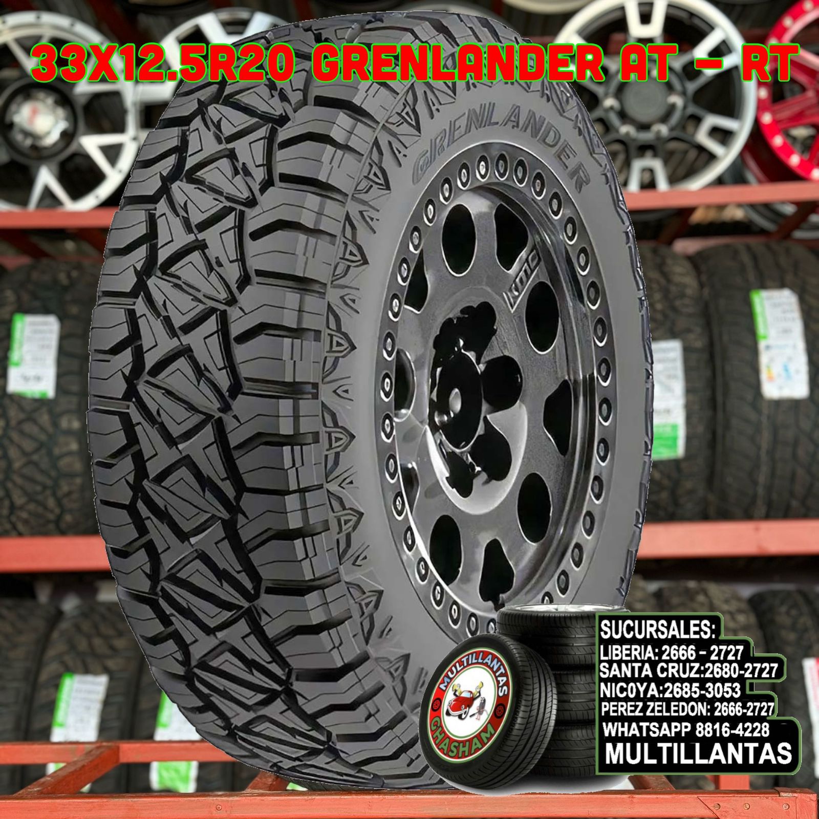 33X12.5R20 GRENLANDER AT-RT
